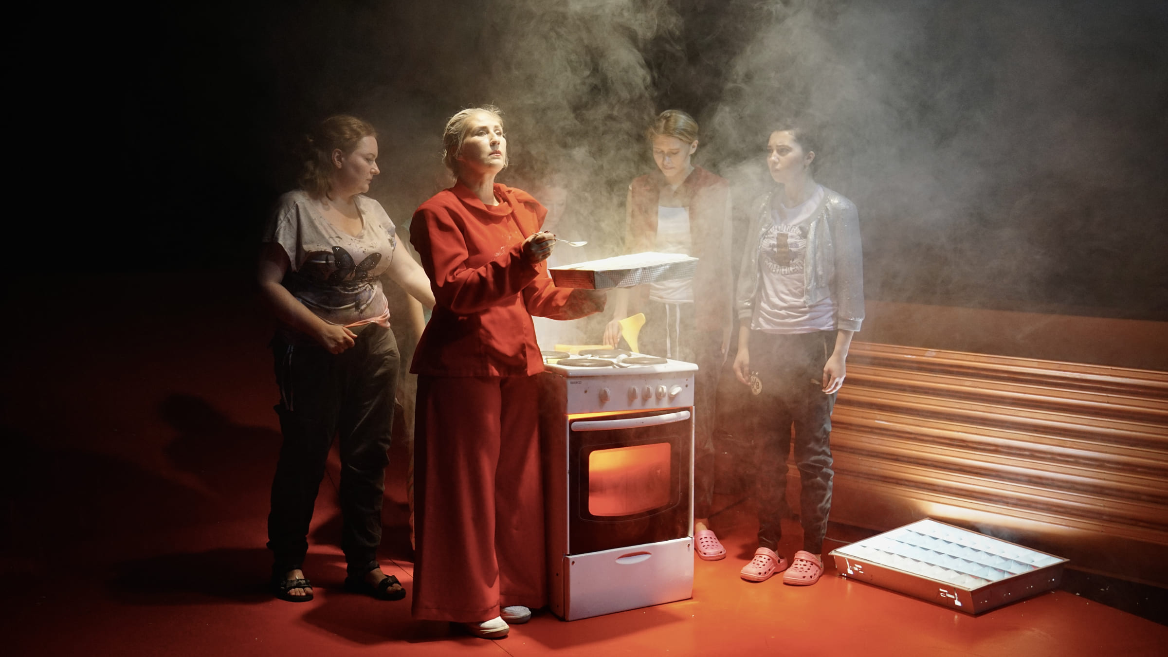 Küchenszene aus Ein Stück: Tschechien